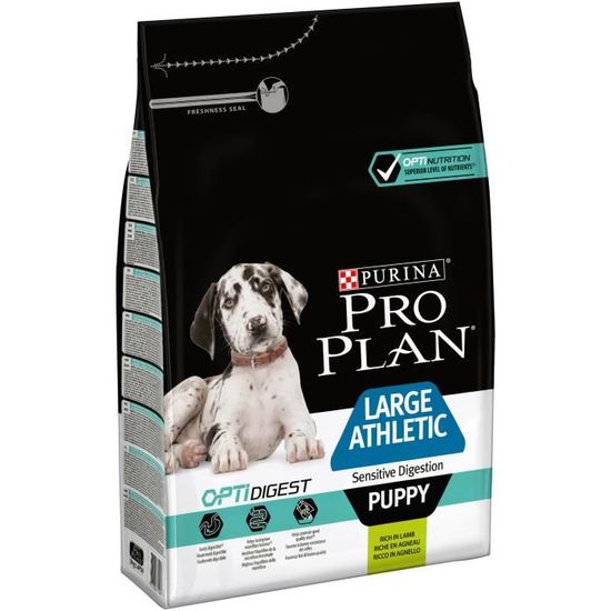 PRO PLAN - CROQUETTES CHIEN LARGE ATHLETIC PUPPY SENSITIVE DIGESTION - 3KG