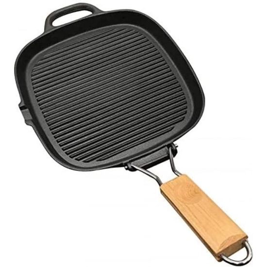 Zootealy Poêle à Frire à Induction, Poêle en Pierre Maifan Antiadhésive, Poêle à Oeufs Roulés, Poêle à Frire de 10 Pouces avec Couvercle, Poignée en Bois, Poêle à Omelette pour Bébé et Zootealy Poêle à Frire à Induction, Poêle en Pierre Maifan Antiadhésive, Poêle à Oeufs Roulés, Poêle à Frire de 10 Pouces avec Couvercle, Poignée en Bois, Poêle à Omelette pour Bébé et