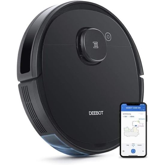 Robot Aspirateur Laveur SBOLY Avec Navigation Intelligente Et Contrôle Par Appli - Neuf