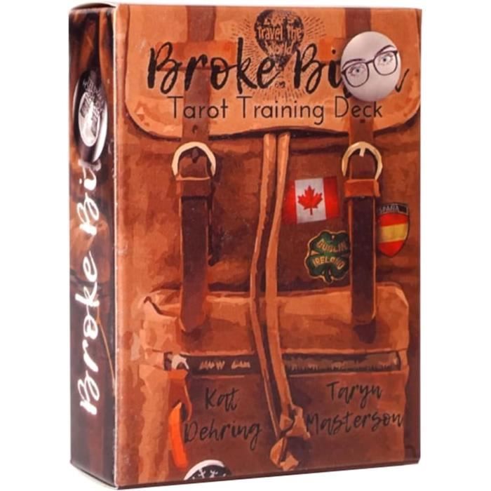 Jeu De Tarot Golden Eye 78+2 Cartes - PVC Imperméable - Guide Inclus - Pour Débutants Et Experts