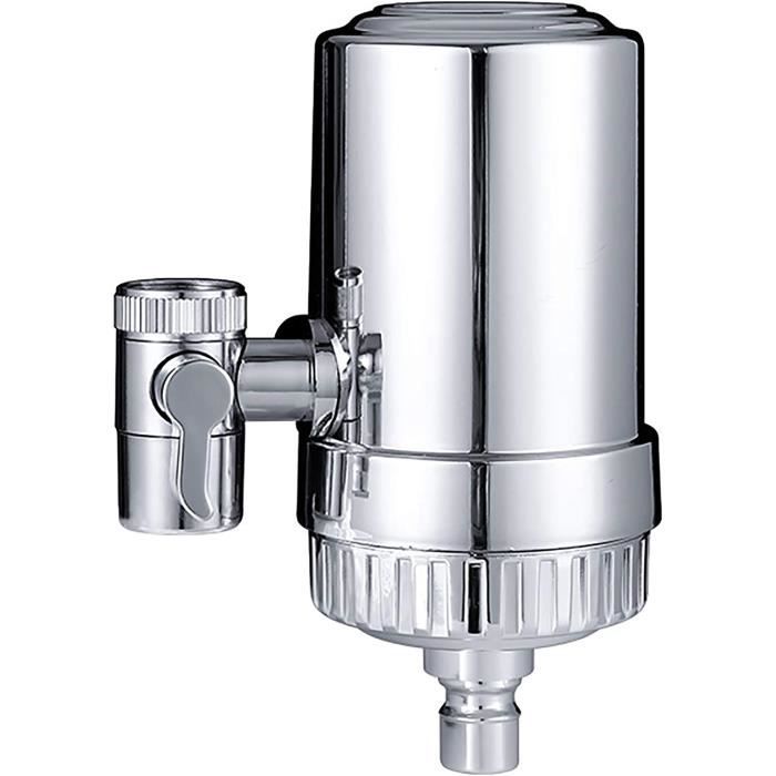 Robinet Filtrant à Eau Avec Affichage LED, Filtre à Eau Potable Pour La Maison Et La Cuisine, Filtre à Eau Potable Pour Eau Potable Réduit Le Plomb/ Chlore, Filtre à Eau Potable Avec