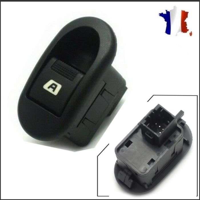 Bouton Lève vitre peugeot 1007 / Citroen C2 / C3 - 6554 l7
