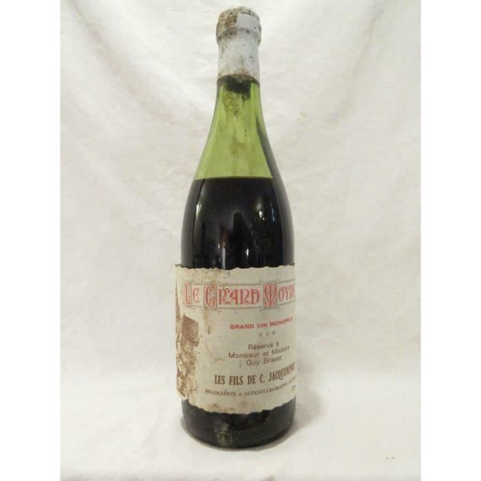 VDF le grand moyne monopole (b1) les fils de jacqueminot (capsule abîmée) rouge années 70 - VDF france