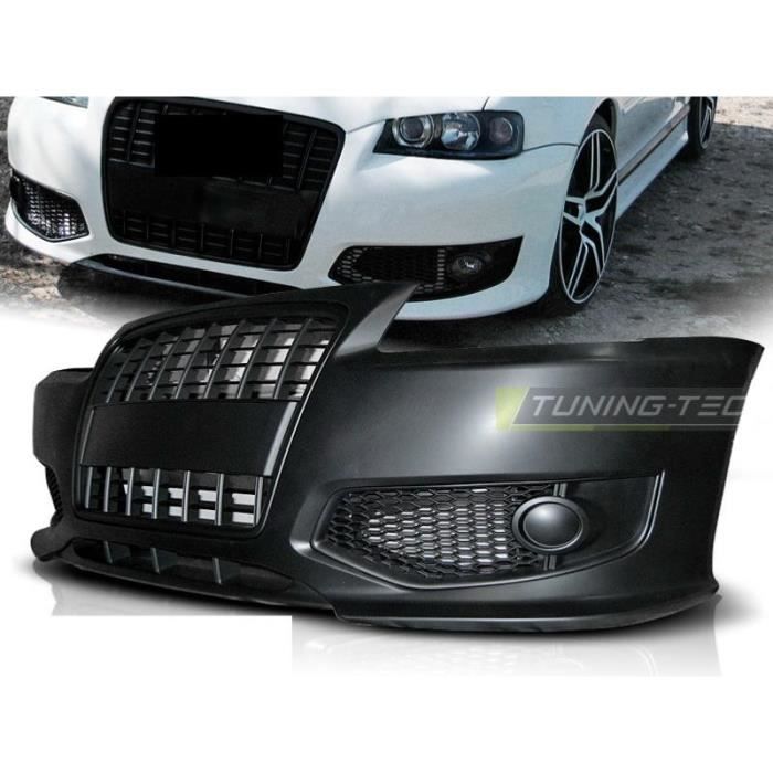 Pare choc avant pour Audi A3 8L de 1996 à 2003 calandre noire