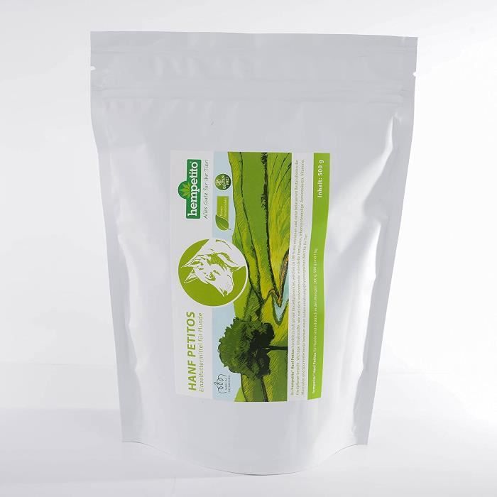 hempetito chanvre petitos – Complément alimentaire pour chien (1 kg) 629677