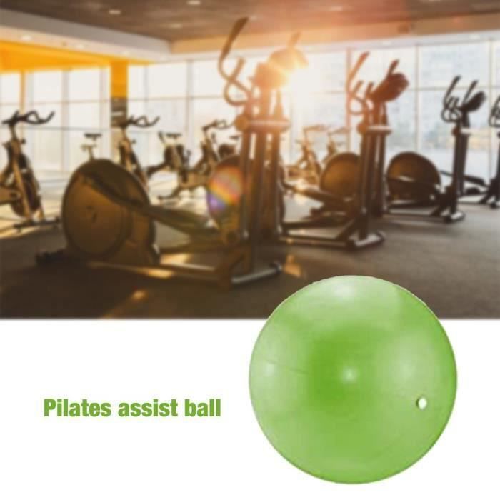 Mini Balles D'exercice Pilates Yoga Ball 25CM Petite Balle Bender pour Yoga, Formation de Base vert BTU1936