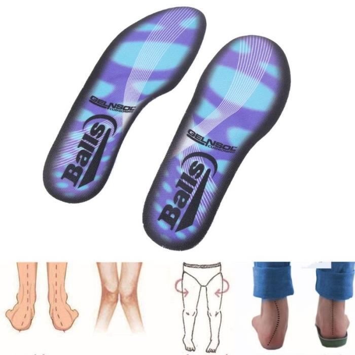 1 paire de semelles orthopédiques Gel haute voûte plantaire semelles orthopédiques Gel Pad pieds plats orthèse semelle int mavb01