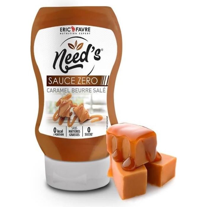 Eric Favre - Need's Sauces Zero saveur Caramel Beurre Salé - Cooking - Caramel Beurre Salé - 350ml