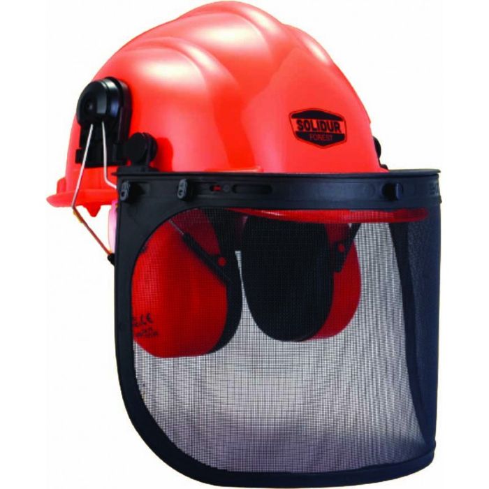 Casque forestier complet