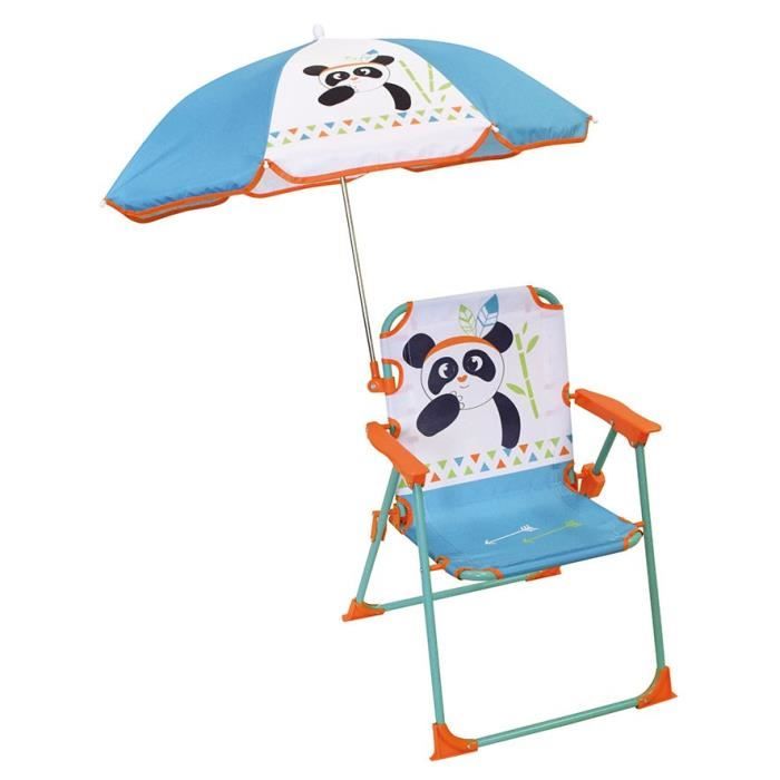 FUN HOUSE Chaise Parasol Indian Panda Pour Enfant