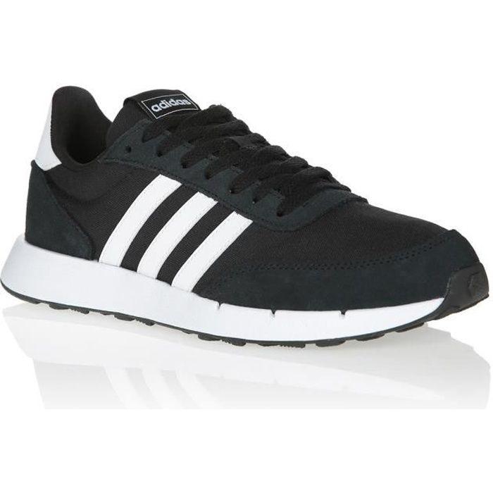 Baskets de Running - ADIDAS - RUN 60s 2.0 - Homme - Noir et blanc