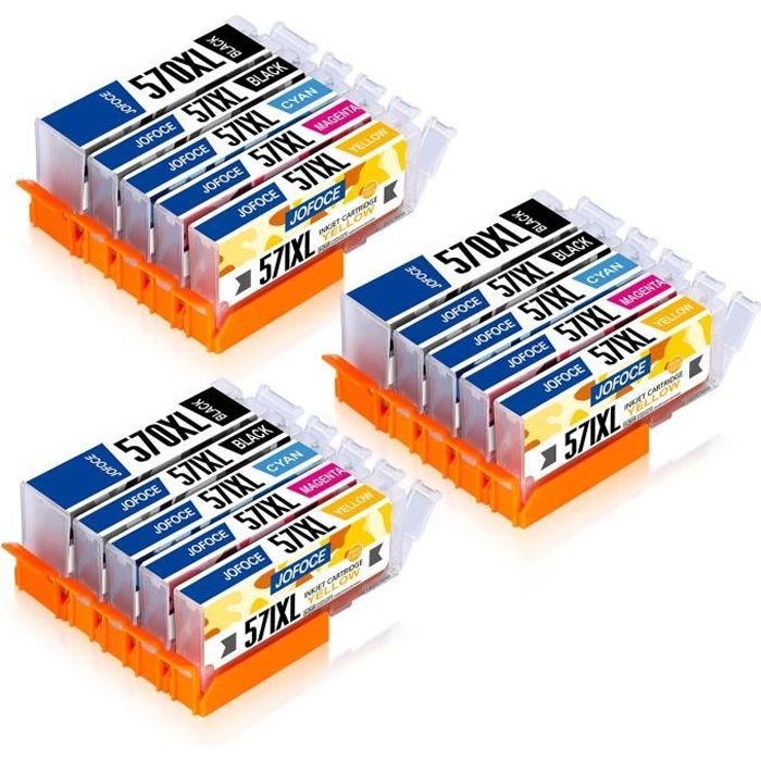 Compatible cartouches d encre pgi 570 cli 571 pour canon mg5750 ts 5050 ts5055 imprimante
