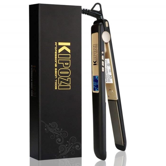 Lisseur cheveux KIPOZI - Lisseur Professionnel Fer à Lisser