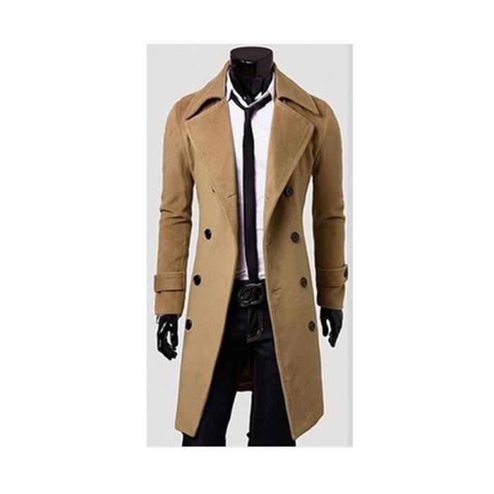 Trench homme Coupe-vent Jaune ZX-NSZ3008