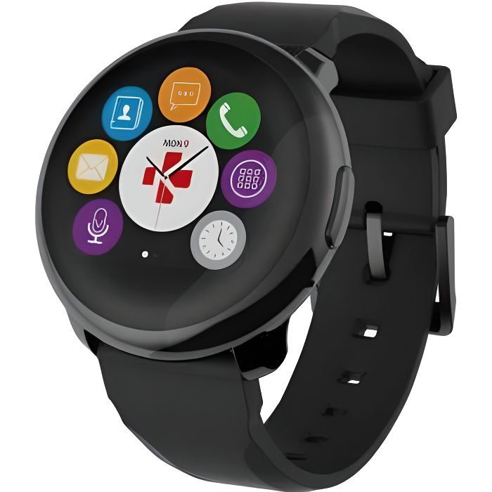 ZeRound, la montre avec écran tactile - Couleur - Noir- Marque : MyKronoz