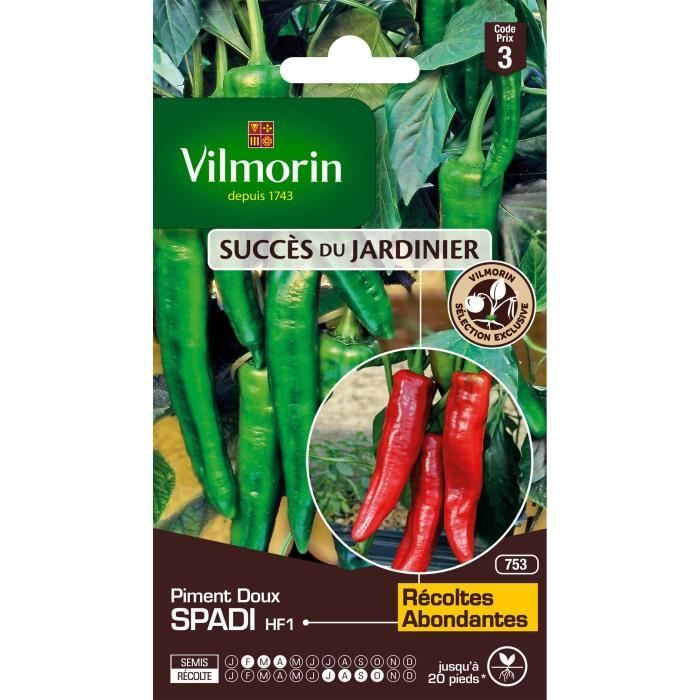 VILMORIN Piment doux Spadi