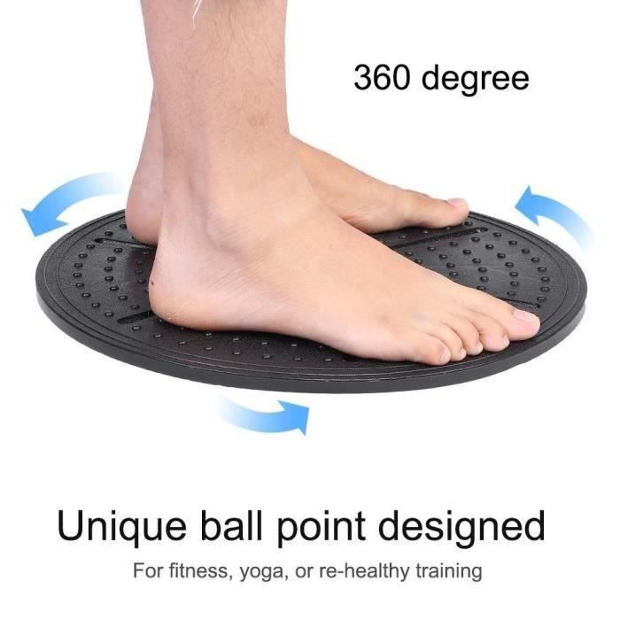 Balance Board Plateau d'équilibre Pour Gym Fitness Yoga Physiothérapie Exercice--Rose Vie