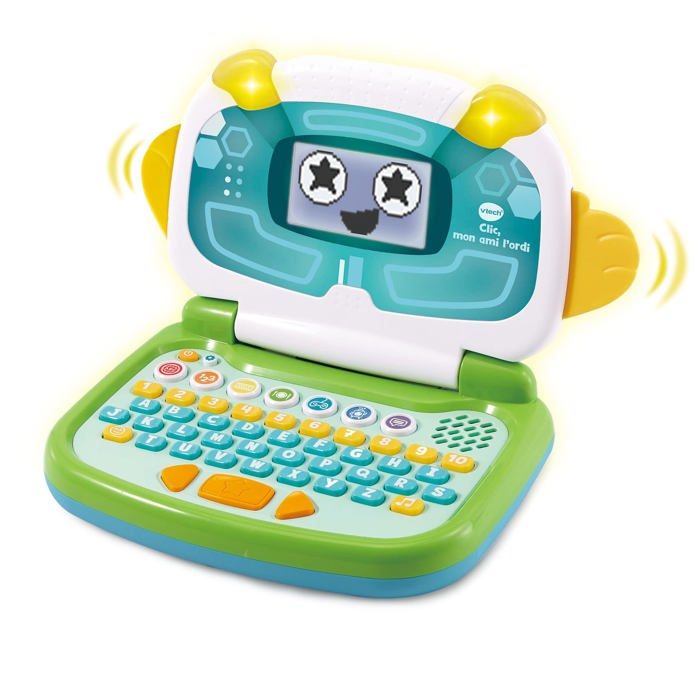 Ordinateur enfant - Vtech - 80-615122 - 7 modes de jeu - Aide à lire - Émotions exprimées