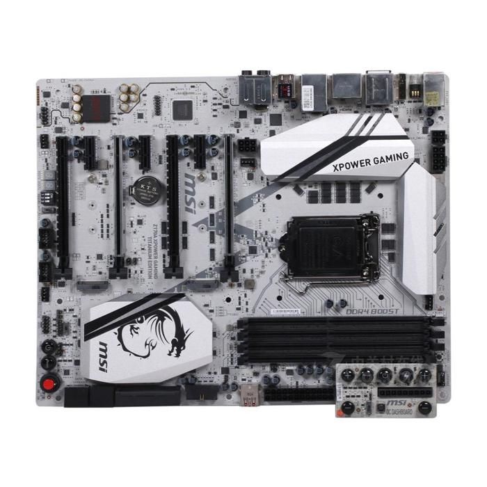 Carte mère MSI Z170A XPOWER GAMING TITANIUM EDITION Intel Z170 LGA 1151 4xDDR4 SDRAM 64 Go ATX - Msi