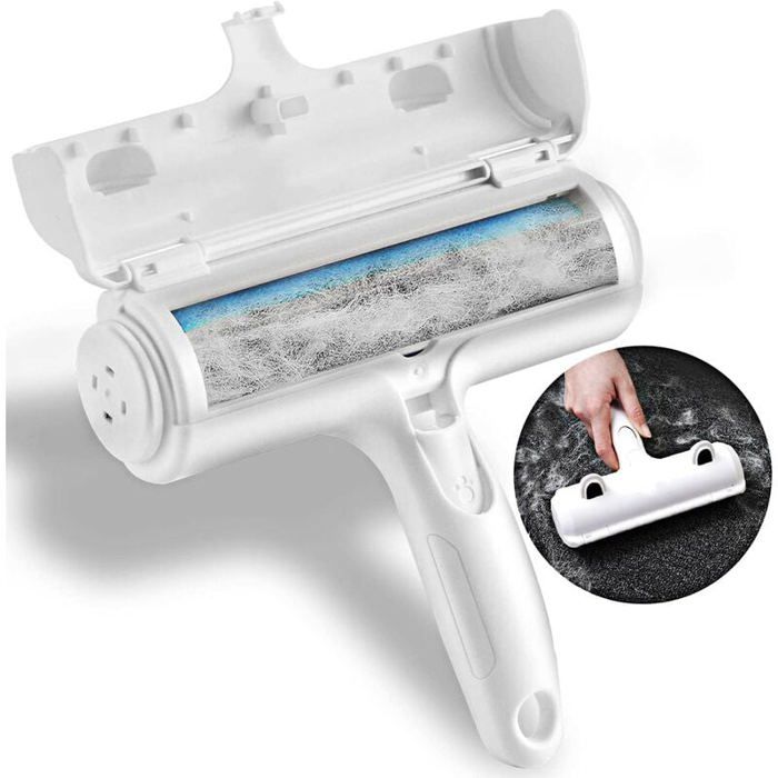 Comparer les prix de Brosse magique pour enlever les poils d'animaux de compagnie, brosse magique réutilisable pour enlever les poils d'animaux de compa