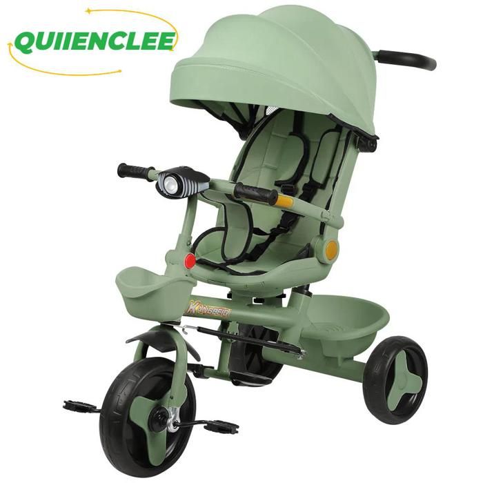 Tricycle bébé - 100*75*50cm - Tricycle multifonctionnel - Tricycle pliable