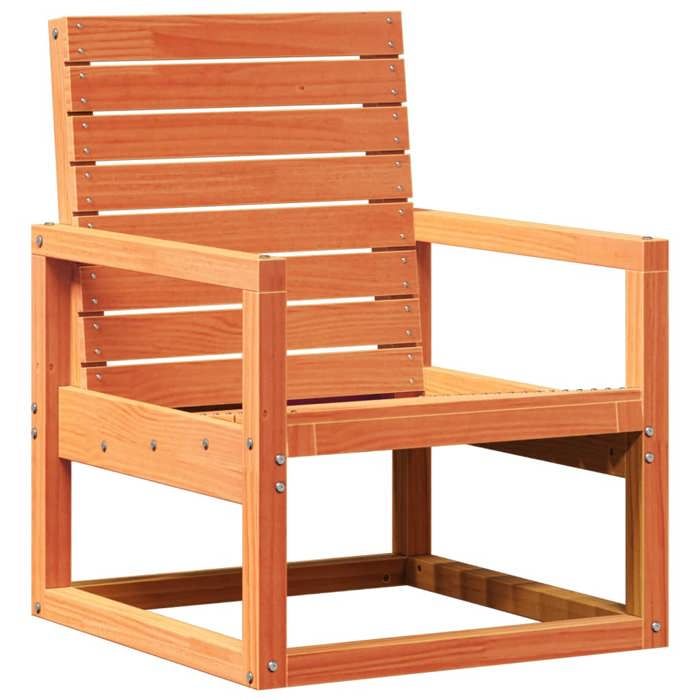 NEW 2025 Fauteuil de jardin - GKO - Anti-UV - cire marron 575x63x76 cm bois de pin massif - size:575x63x76 cm @@4207