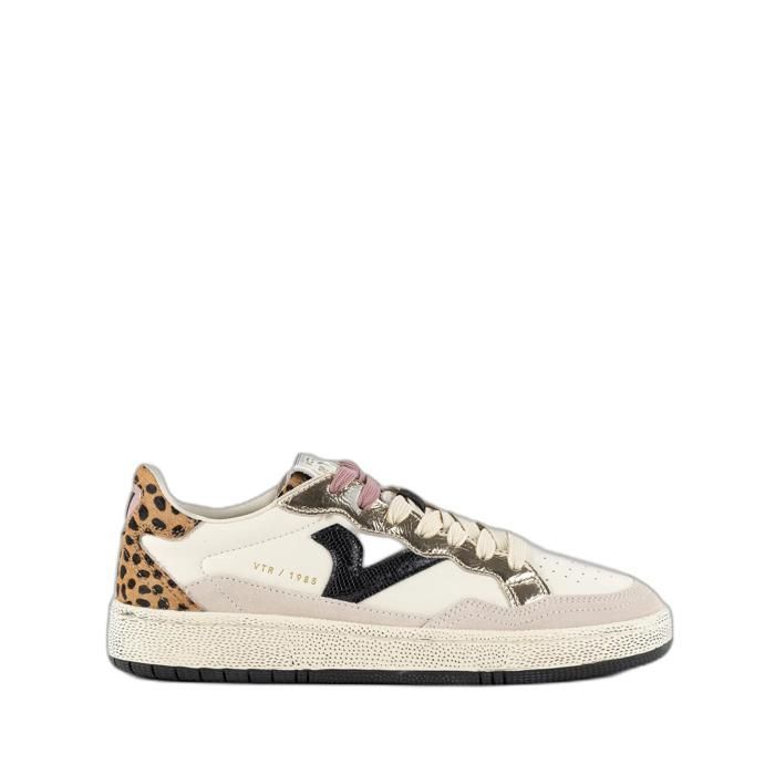 Baskets femme Victoria Smash-animal - crema