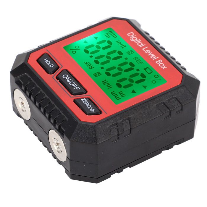 Finder Angle Numérique Magnétique Inclinomètre LCD - Outil De Mesure Précision 0.1°