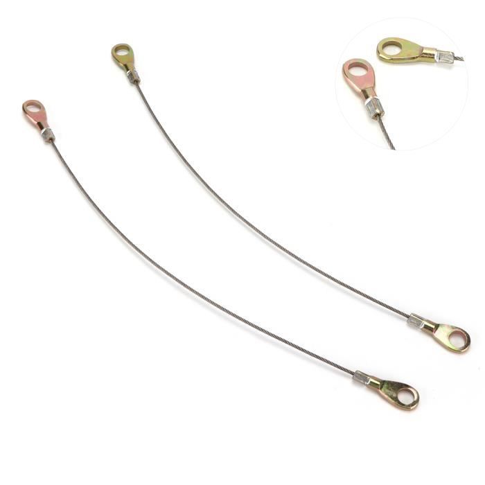 Akozon Tail Gate Cable Hook, Tailgate Cable Stable Safe for Tractor for