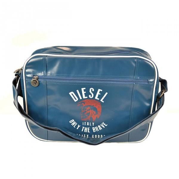 Sac besace reporter diesel bleu. Bleu Cdiscount Bagagerie