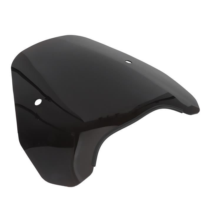 Déflecteur De Vent Moto Universel Fumée – Spoiler Pare-Brise Réglable, Protection & Confort Améliorés