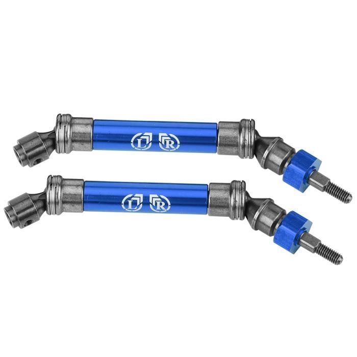 Arbre De Transmission Arrière CVD Bleu – 2 Pièces Pour 1/10 2WD Ruckus, Torment, Circuit, AMP RC Upgrade