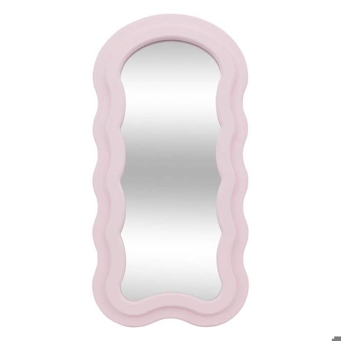 Miroir vague Ayna rose 60x30cm - Atmosphera Créateur dintérieur Miroir vague Ayna rose 60x30cm - Atmosphera Créateur dintérieur