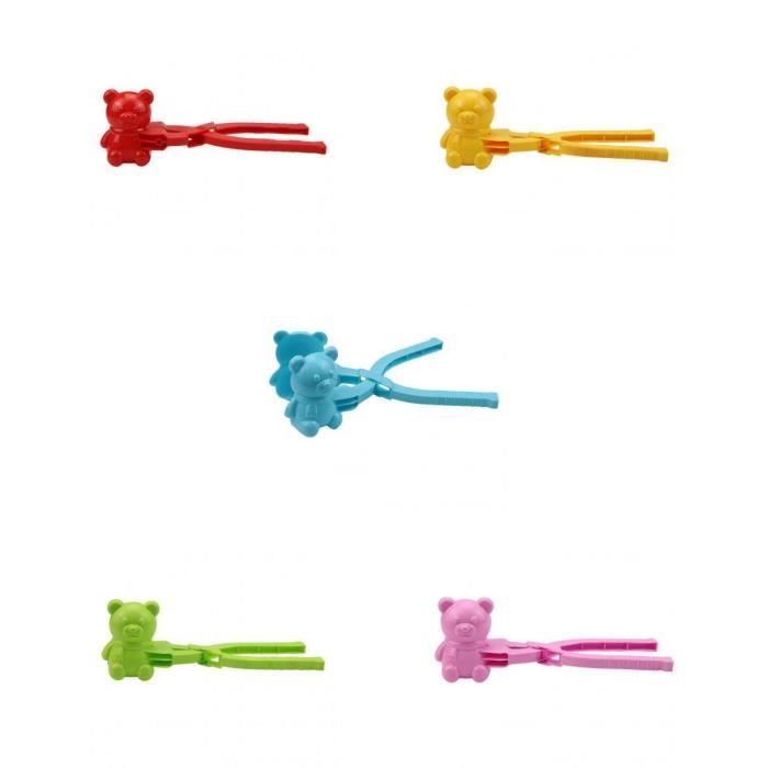 Snow Play Pince à Boule De Neige Duo, Lot De 4 Pince à Boules De Neige pour Enfant, Idée Cadeau pour Garçons Et Filles, Boules De Neiges en Quelques Secondes Snow Play Pince à Boule De Neige Duo, Lot De 4 Pince à Boules De Neige pour Enfant, Idée Cadeau pour Garçons Et Filles, Boules De Neiges en Quelques Secondes