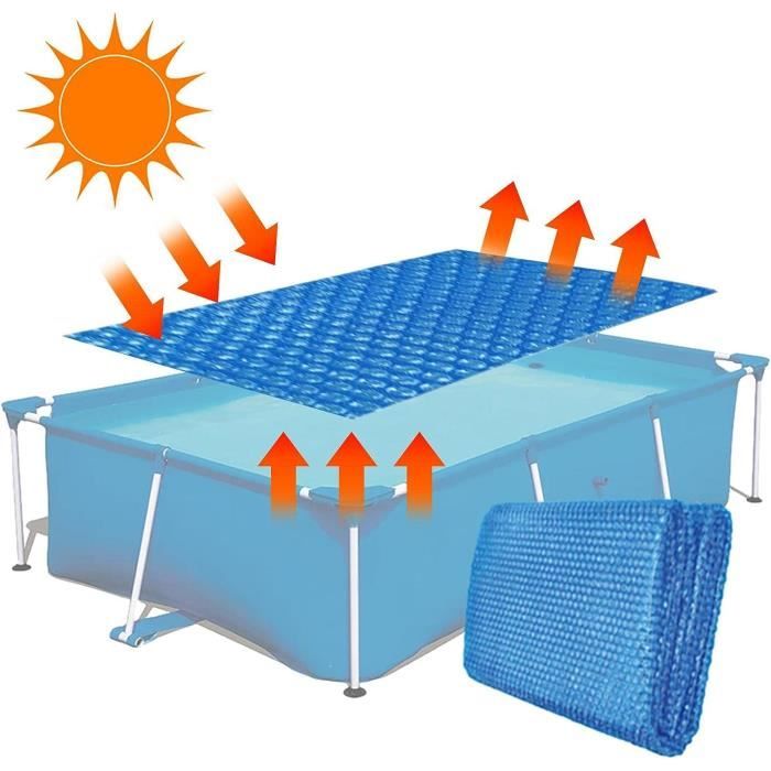 Bâche Bulle Piscine 300x200cm - Isolante & Anti-évaporation | Hors Sol