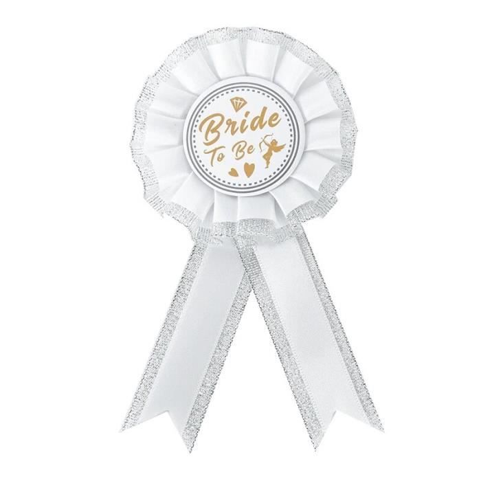 Décor de fête d'enterrement de vie de jeune fille,Badge de voile pour ...