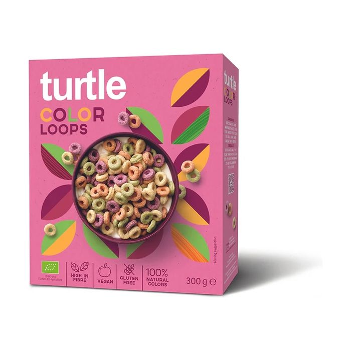 TURTLE - C??r??ales Color Loops sans gluten 300 g - Cdiscount Au quotidien
