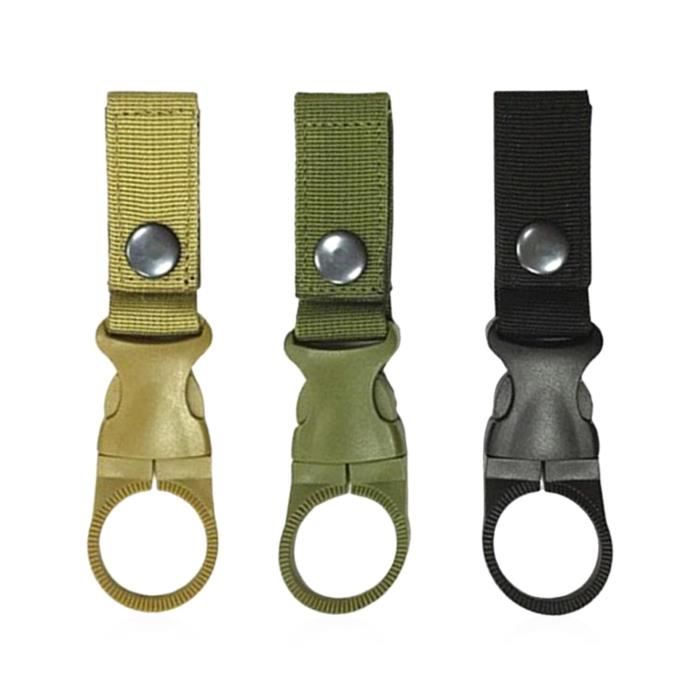 Lot De 4 Clips Porte-bouteilles Avec Boucle De Ceinture – Nylon Robuste, œillet De Fixation, Anti-dérapant, Pour Outdoor