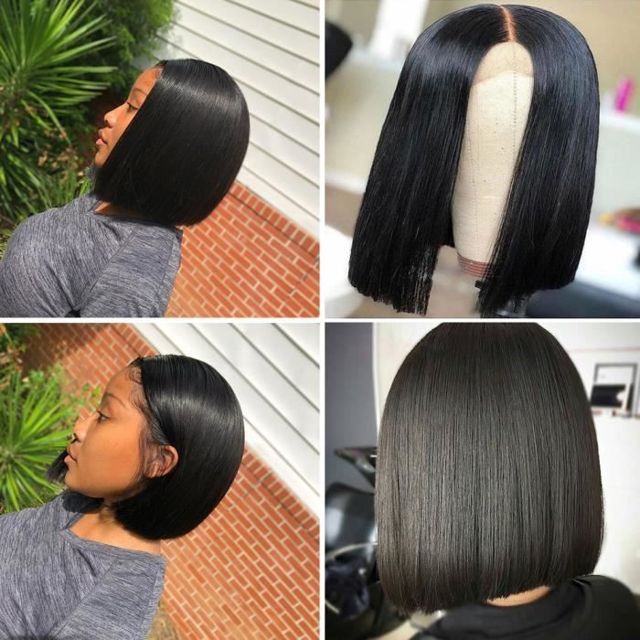 perruque lisse naturel