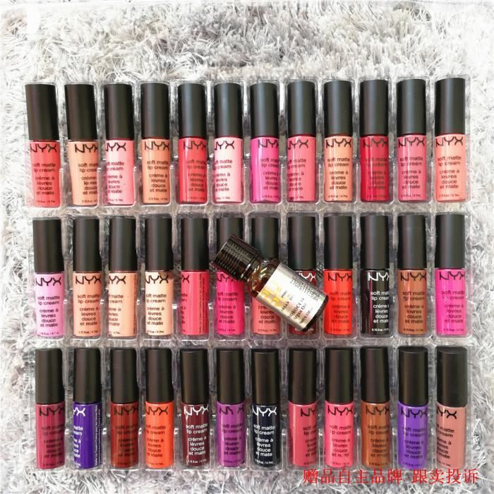 Nyx Cosmetics Crème Lèvres Matte Vault 36 Couleur Set Cadeau