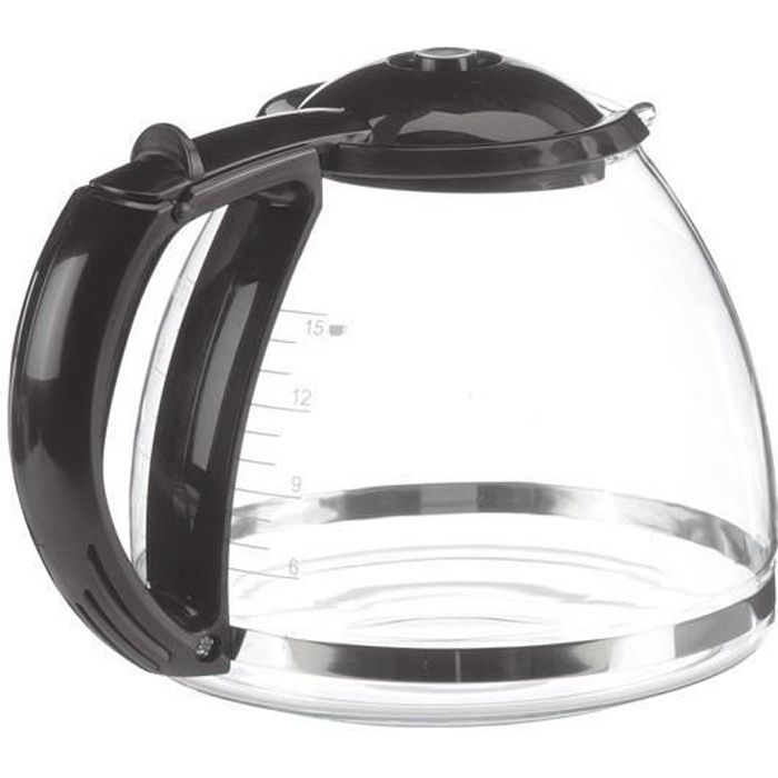 Verseuse en verre - BOSCH - 15 tasses - Noir - Référence 00646860 - Compatible machines à café