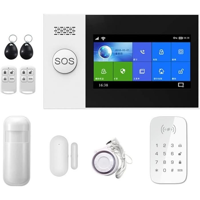 Tuya - système d'alarme de sécurité domestique intelligent, WiFi, GSM