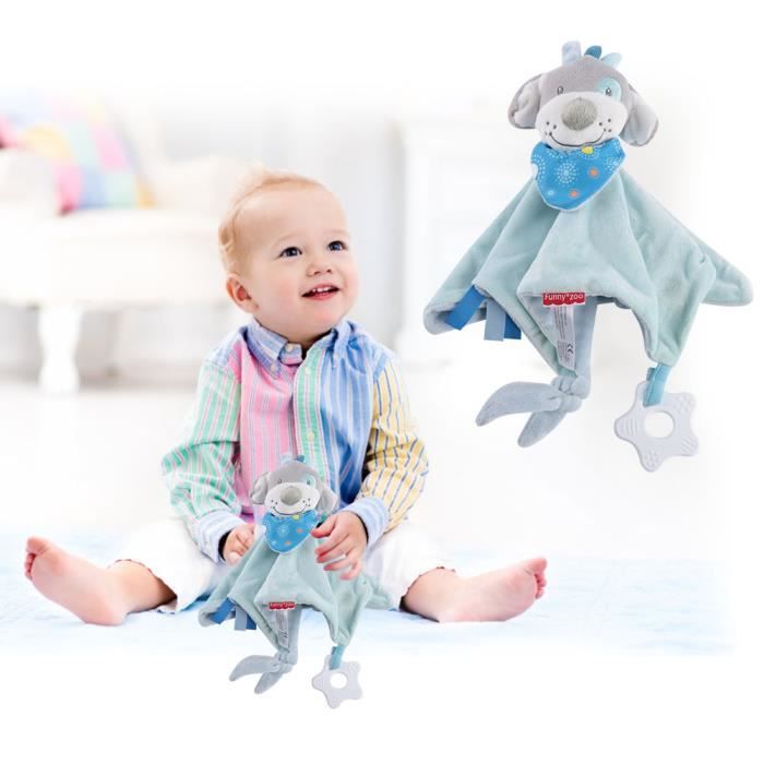 Doudou Pour Bebe Serviette Apaisante En Peluche Douce Jouet Reconfortant Cdiscount Puericulture Eveil Bebe