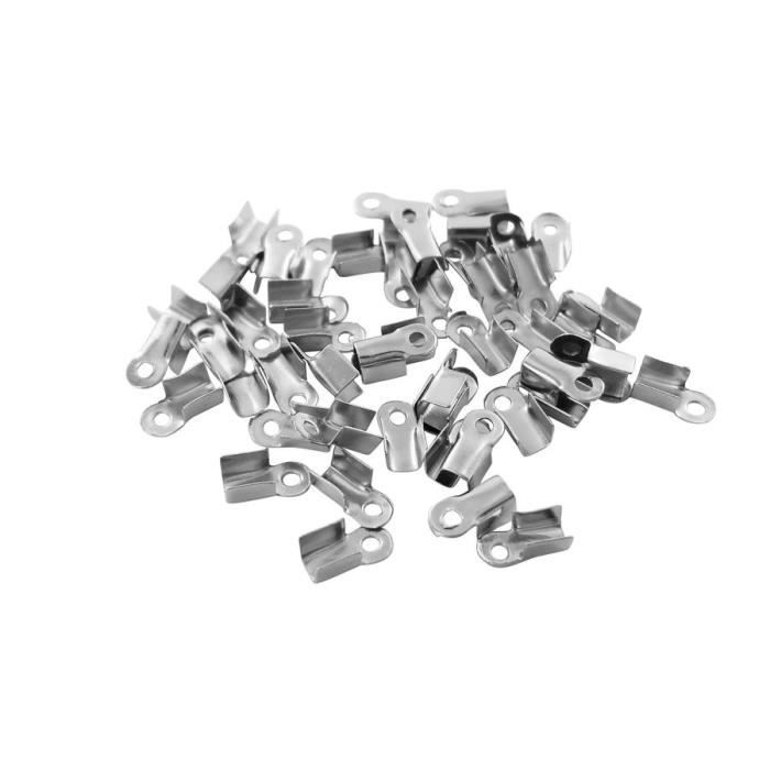 50 Embouts Serre-fil Ressorts Pour Câbles - Nécessaire électricien/bricolage - Neuf