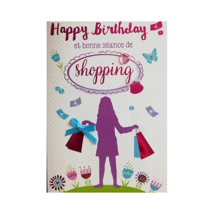 Carte De Voeux Enfant Anniversaire Shopping Cdiscount Beaux Arts Et Loisirs Creatifs