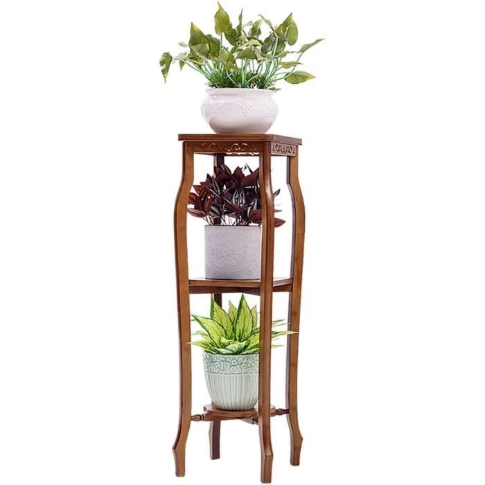 Support à Plantes 8 Étages En Métal Blanc - 141 Cm, Étagère Gain De Place Pour Balcon, Jardin, Salon