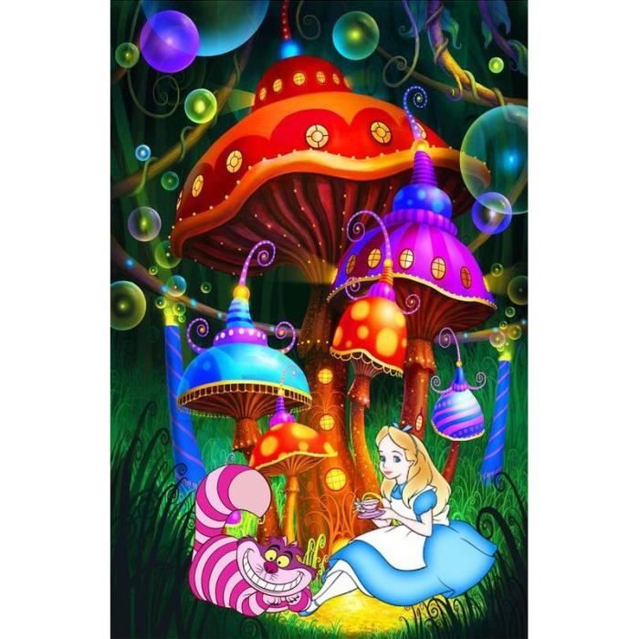 GTON-498 Alice In Wonderland Diamond Painting, 3D Diy Diamond