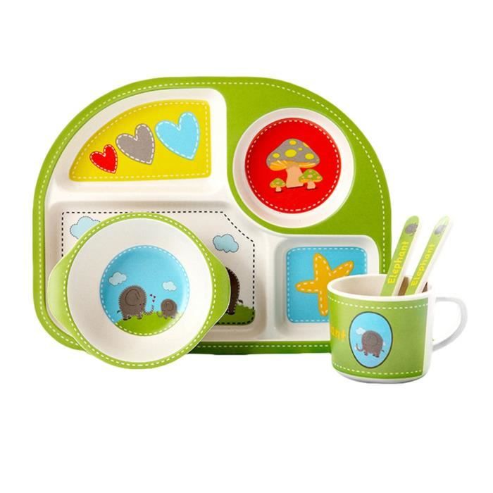 Ensemble De Vaisselle En Bambou Pour Enfants 5pcs Assiette Divisee Bol Fourchette Cuillere Tasse Elephant Cdiscount Pret A Porter Ensemble De Vaisselle En Bambou Pour Enfants 5pcs Assiette Divisee Bol Fourchette Cuillere Tasse Elephant Cdiscount Pret A Porter