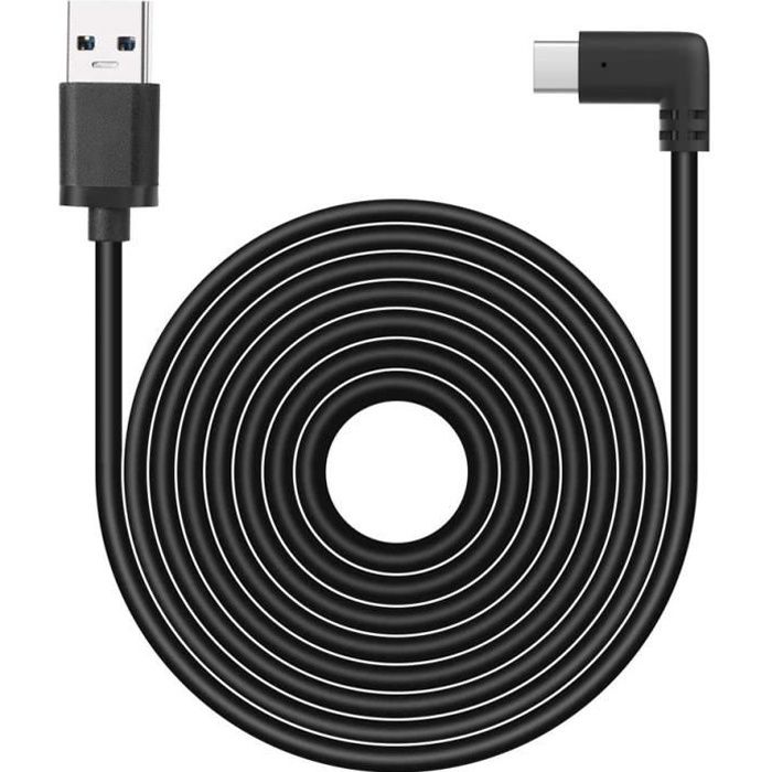 Câble Quest 2 VR Link, Câble Oculus Link 5 m, Données Stables de Type C