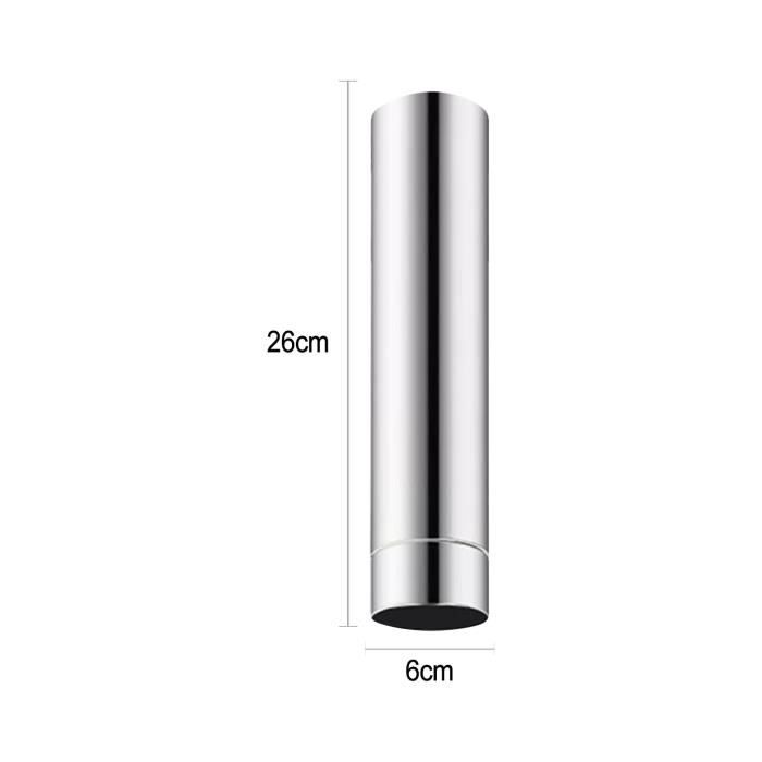 Tuyau Poêle Acier Inoxydable, Adaptateur Tube Chauffe-Eau - Test et Avis
